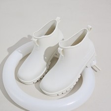 Womens Ladies Waterproof Ankle Wellies Chelsea Wellington RainBoots WaterShoesUK