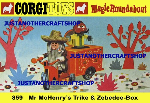 Corgi 859 mchenry trike - corgi,