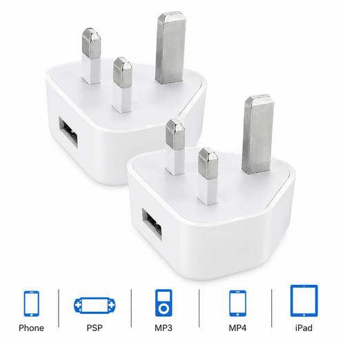 2pc 3pin 5v1a usb plug - 5v1a,