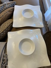 Set of 2 Bidasoa White Square
