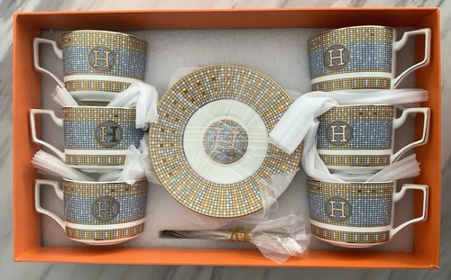 Hermes six piece set - of, coffee