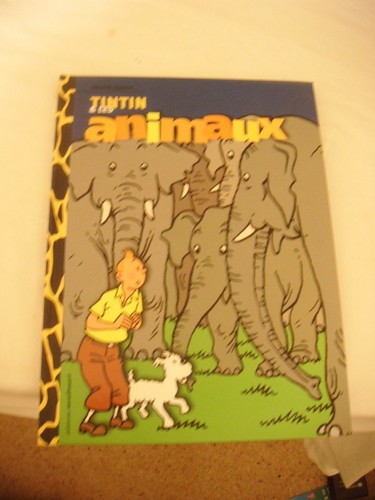 Tintin les animaux hardback - tintin,