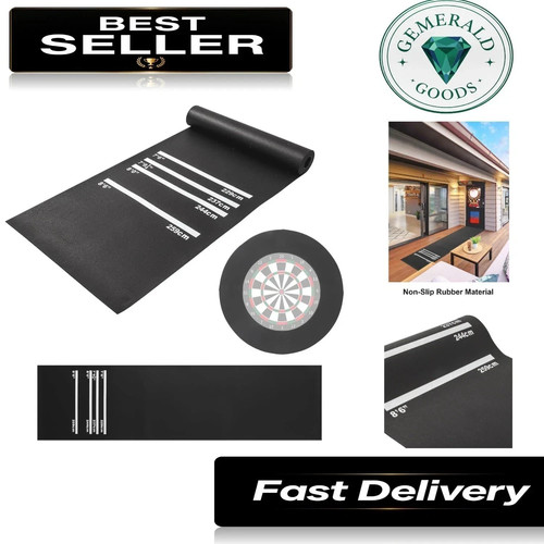 Professional dart mat 300cm - dart,