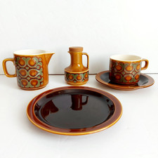 Vintage Hornsea Pottery Bronte - Jug, Plates, Cup and Saucer - Sold Individually