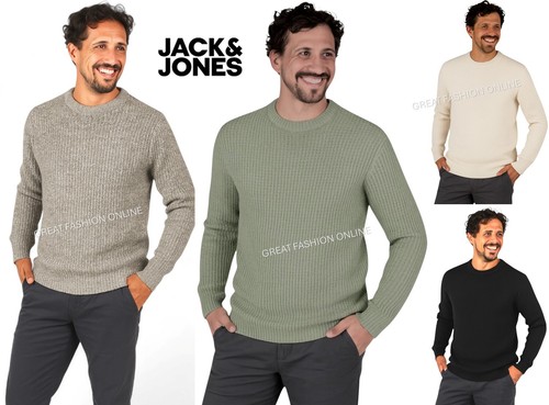 Mens jumper knitted pullover - mens,