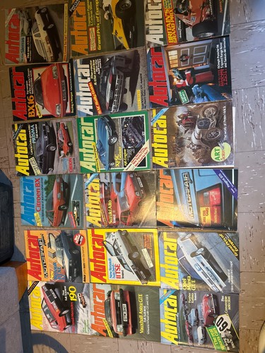 Autocar magazine joblot 1983 - autocar,