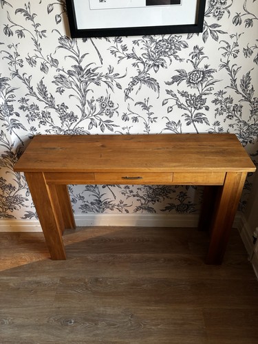 Solid oak single - oak, drawer