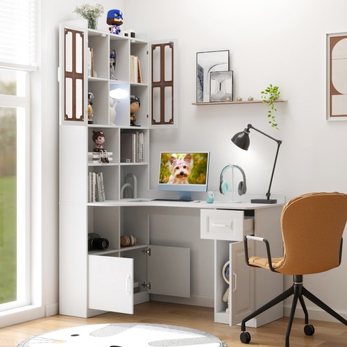 Shaped corner computer - l-shaped,