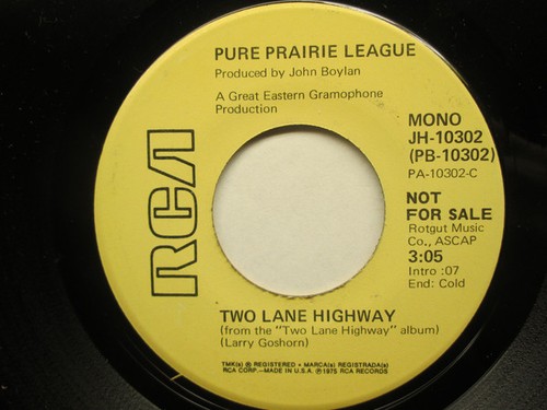 Pure prairie league two lane - prairie,