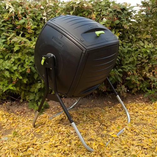 Garden compost tumbler single - compost,