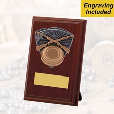 Shooting plaque shield - plaque/shield,, dark