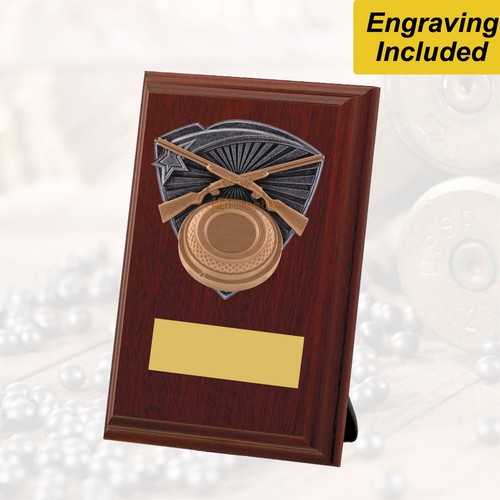 Shooting plaque shield - shooting, plaque/shield,