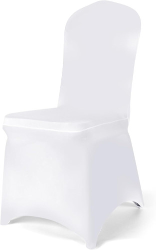 100 pcs white polyester - pcs,