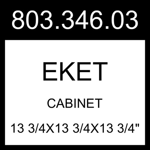 Ikea eket cabinet - ikea, white