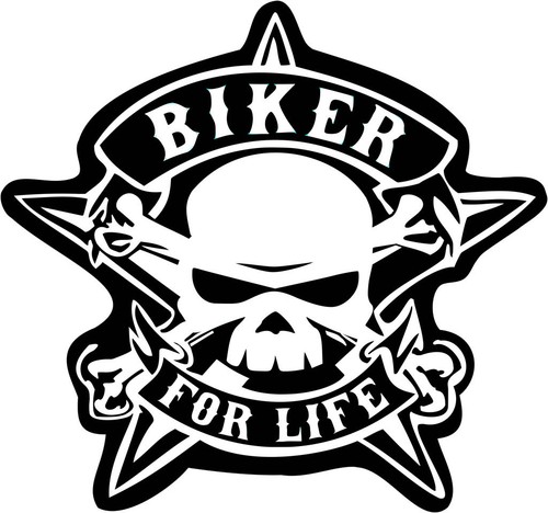 Biker for life iron screen - biker,
