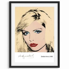 Andy Warhol  - Debbie Harry 1980 Signed Print, Size A3.