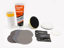 Streetwize Car Vehicle 3 Step Buffing Sanding Polish Headlight Restoration Kit