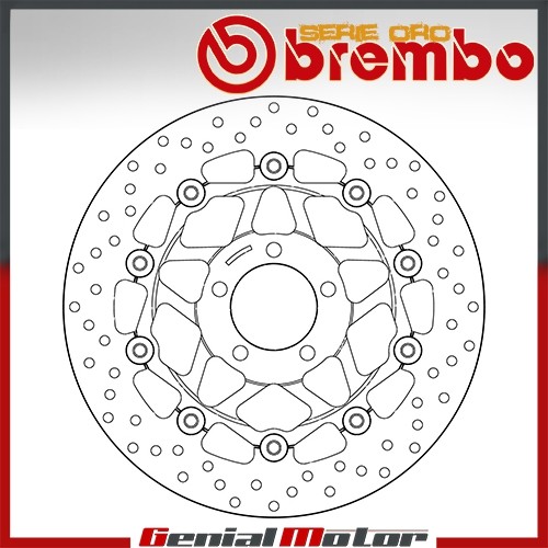 Brake disc floating - disc,