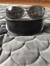 Alviero Martini Vintage Sunglasses with Black Furla Leather Case