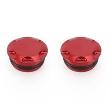 PAIR OF RED SWINGARM FULCRUM