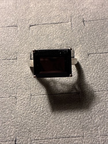 Black spinel sterling - black, silver