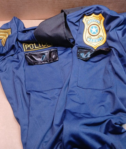 Kids police officer costume - officer,