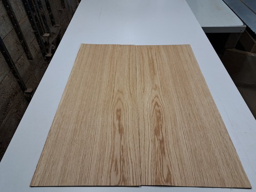 Oak veneer natural wood - -,