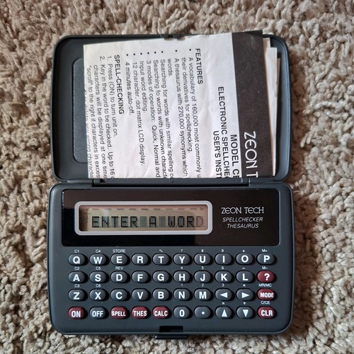 Zeon tech electronic spell - zeon,
