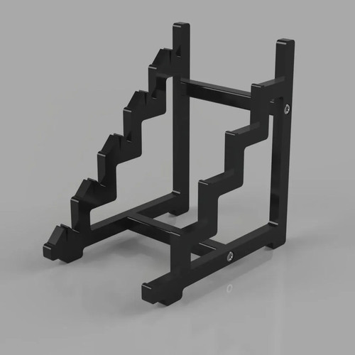 Shelf slotted display stand - slotted,