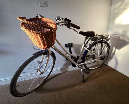 City bike with - bike,