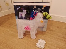 The Snowdog  Outdoor Or Indoor Christmas Light From The Snowman With Box