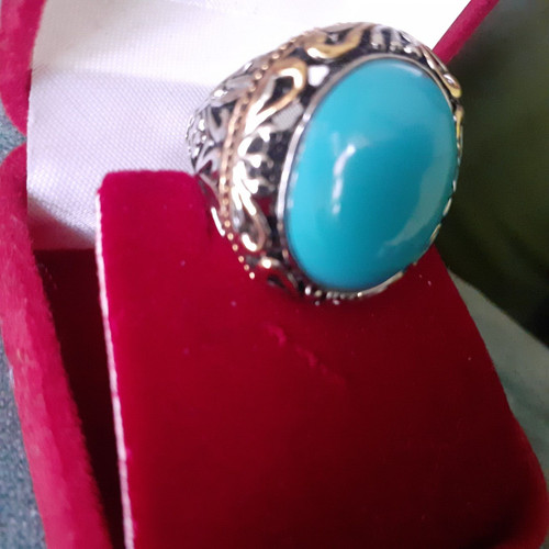 New handcrafted mens sterling - new,