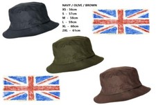 Bush Hat Waxed Cotton Outdoor Fishing Farming Weatherwear Hunter Outdoor