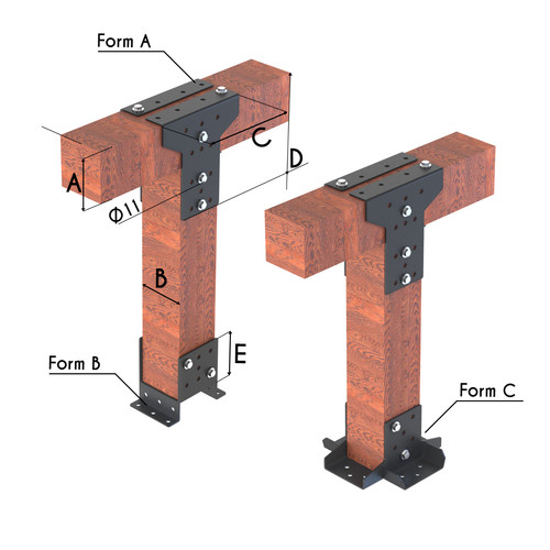 Piece 4mm heavy - 4mm, duty
