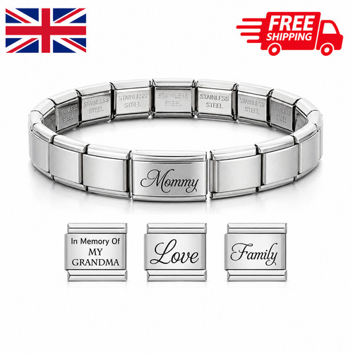 Italian charms bracelet - italian,