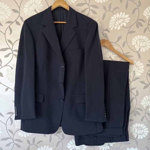 Navy blue suit - navy, revolution