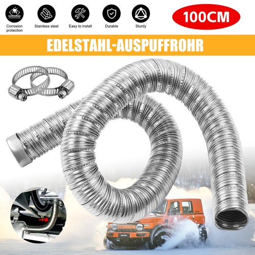 Stainless steel exhaust - stainless,