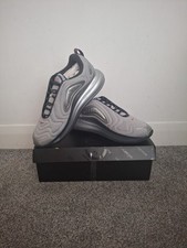 Sleek metallic silver Air Max