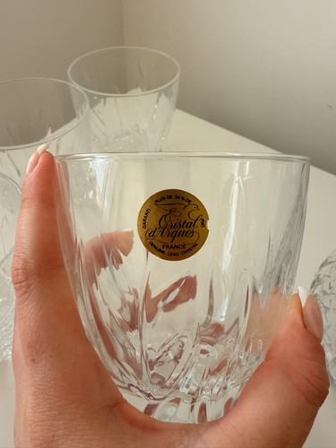 Vintage lead crystal - crystal, lowball