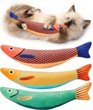 Catnip Fish Kicker Toy Plush
