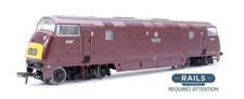 BACHMANN 'OO' GAUGE 32-050 BR MAROON CLASS 42 WARSHIP FOXHOUND D817 DIESEL LOCO