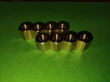 8x Tall SOLID Brass 5/16 UNC