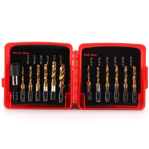 Titanium combination drill tap - combination,
