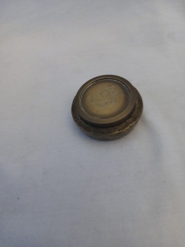 Antique brass weights - weights, &