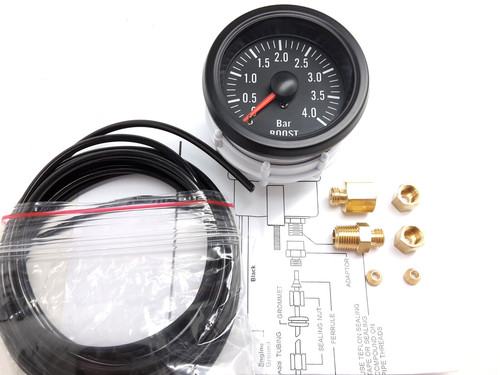 Rsr boost pressure - gauge, 4bar