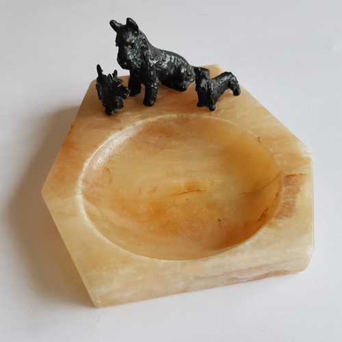 Art deco alabaster antique - art,