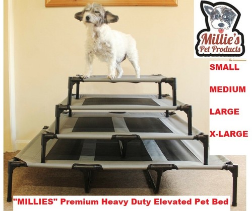 Millies elevated dog pet bed - millies,