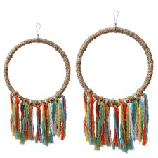 Parrot Cage Toy Sisal Ring