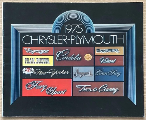 Chrysler plymouth range usa - chrysler,