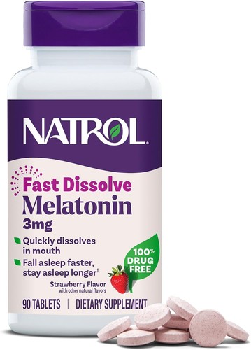 Melatonin 3mg fast - melatonin,
